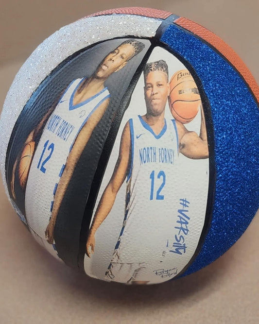 Custom Basketball - Half Ball