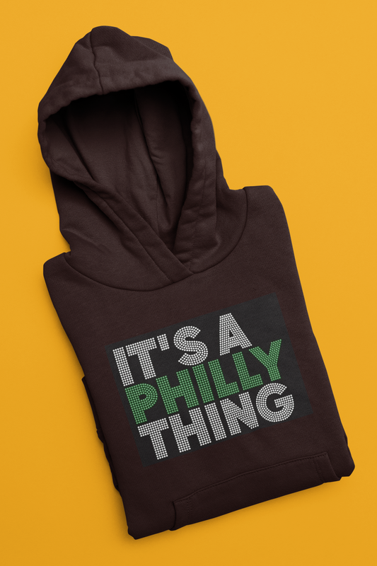It’s A Philly Thing Rhinestone Hoodie