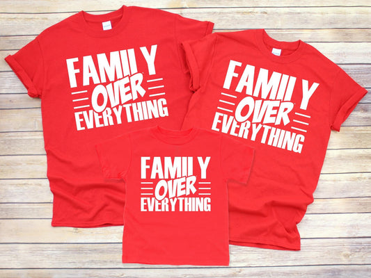 Family Over EverythingT-Shirt colescreationsphila